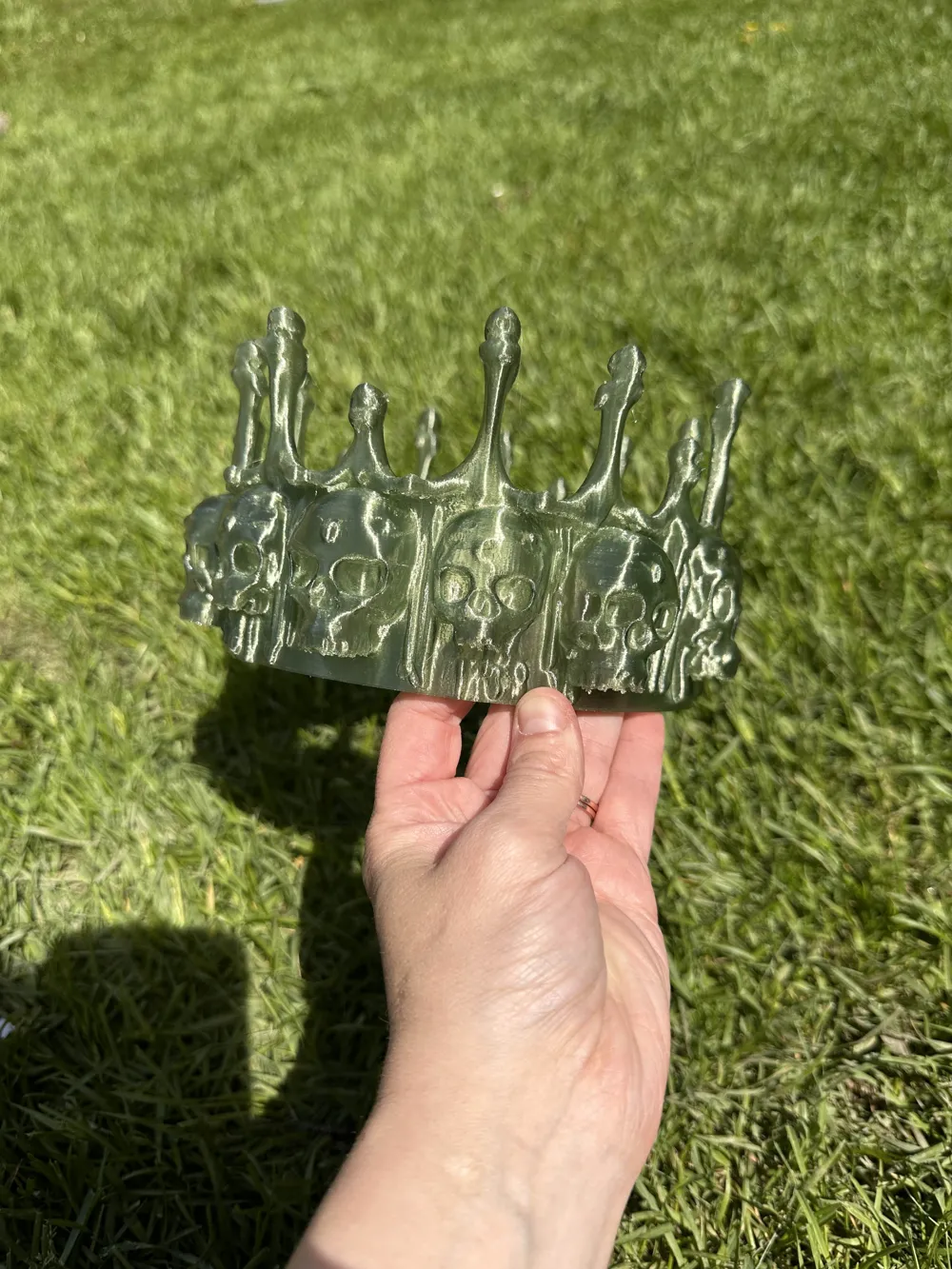 King Of Death Crown - MakerWorld 3D Model | 3Drop