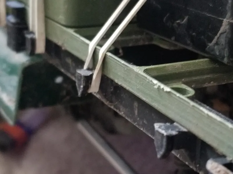 Gridfinity Rubber Band Hooks