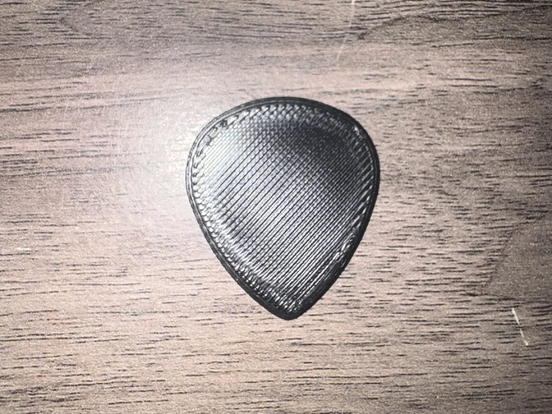 basic guitar pick (fast print) - Free 3D Print Model - MakerWorld