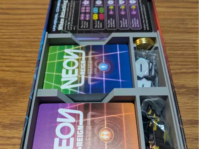 Neon Reign Deluxe Edition Insert