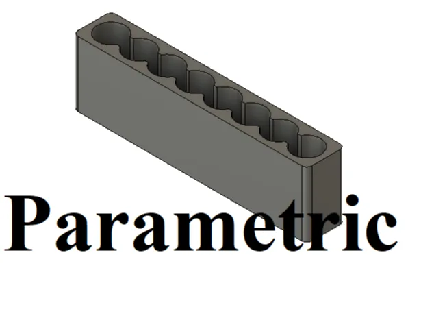 Spot Welding holder 21700 18650 Parametric