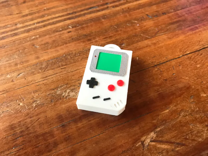 Nintendo Gameboy Keychain WITH AMS NEW| for bambu 
