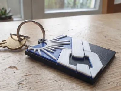 Limbus Company: Mersault Icon Keychain