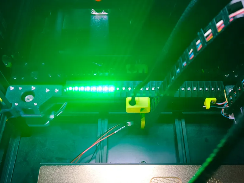 Voron 2.4 350 neopixel progress bar