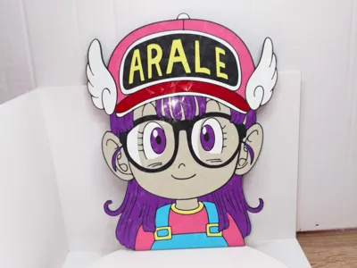 Arale (Dr Slump) Portrait