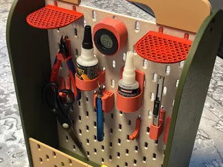 Mobile Skadis / Vattenkar / Desk organizer