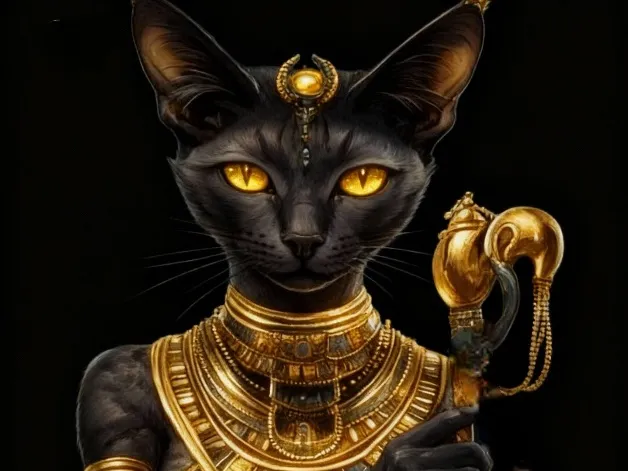 Bastet  ( Bast )  - protección sagrada -