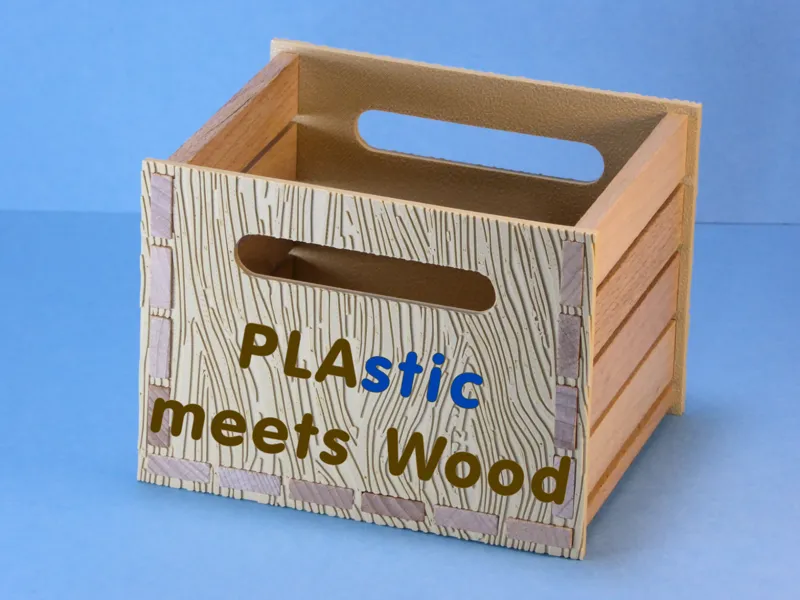 PLAstic meets Wood - Easy Box