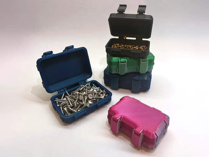 Print-in-place Rugged Box