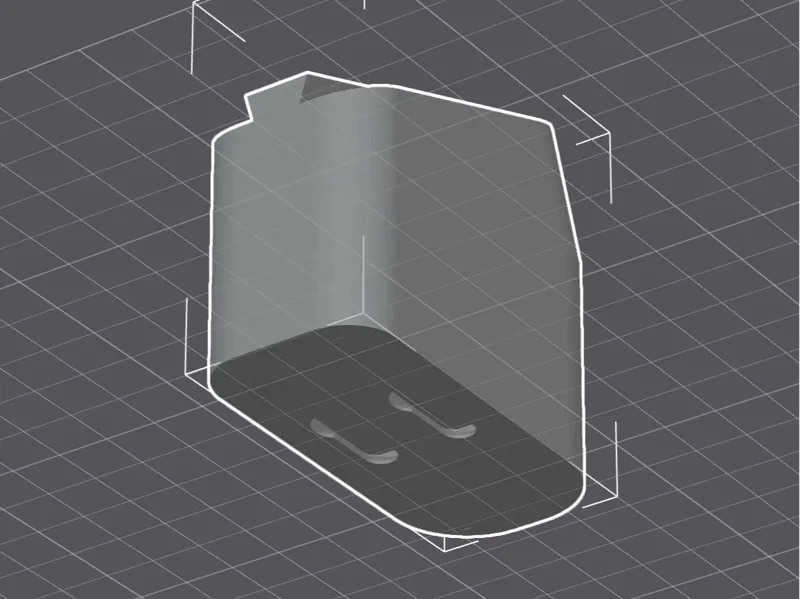 Ams ultra lite wall mount with keyholes
