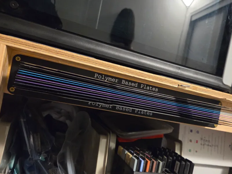 2 part- Buildplate holder (h2)- holds 19 plates