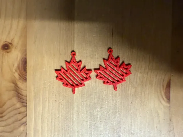Maple Leaf Earrings