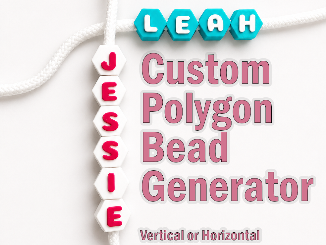 Customizable Polygon Bead Generator