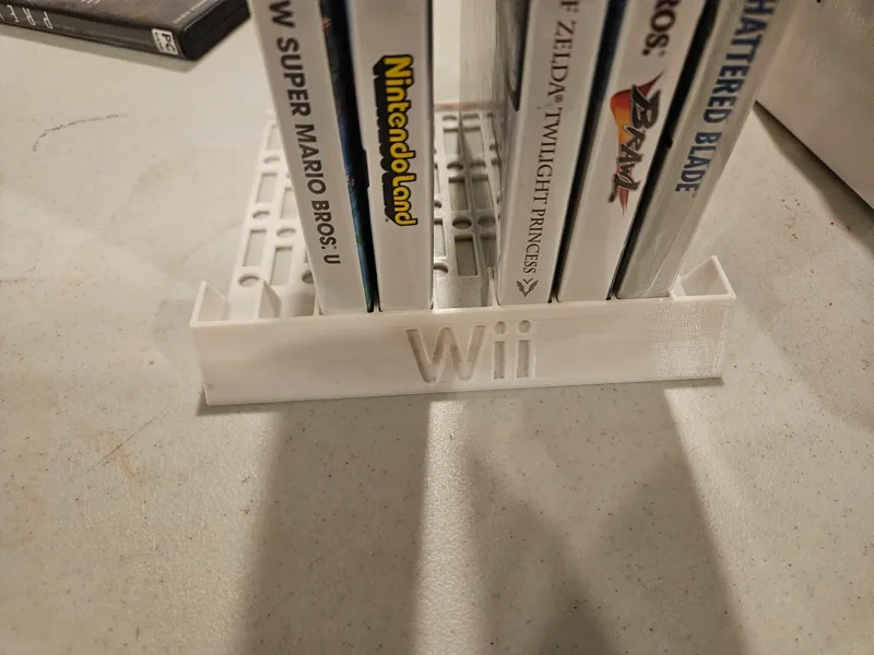 Nintendo Wii - Game Case Holder Minimalist
