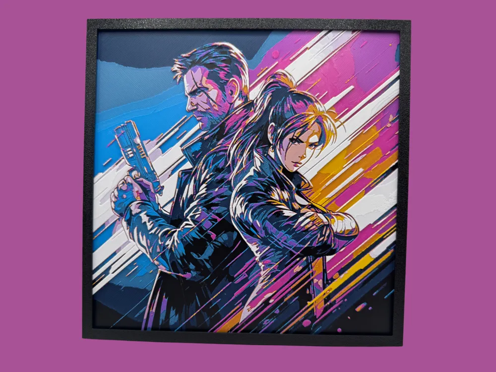 Officer K and Joi - Blade Runner 2049