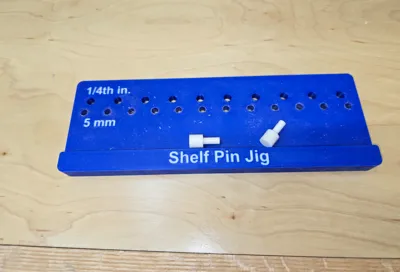 Shelf Pin Jig