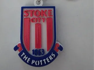Stoke City 3D Keyring. 