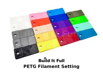 Build It Full Normal PETG Filament Setting