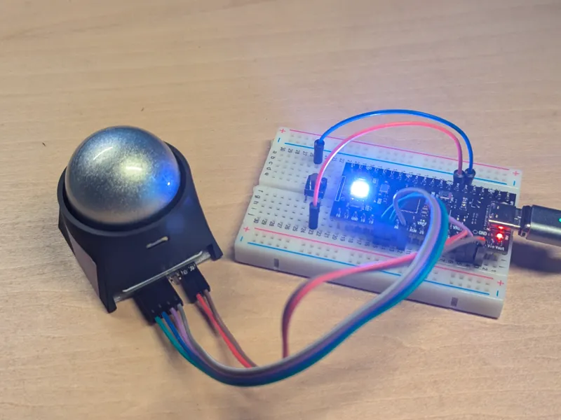 34mm Trackball Study Model 002
