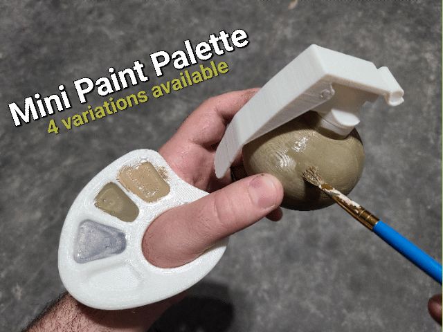 Mini Paint Palette