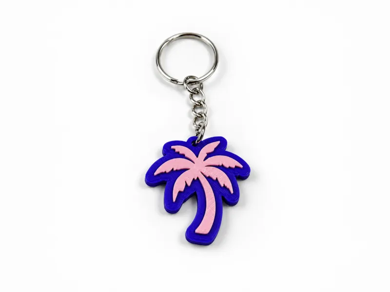 Palm Tree NFC Keychain | Tap Tag