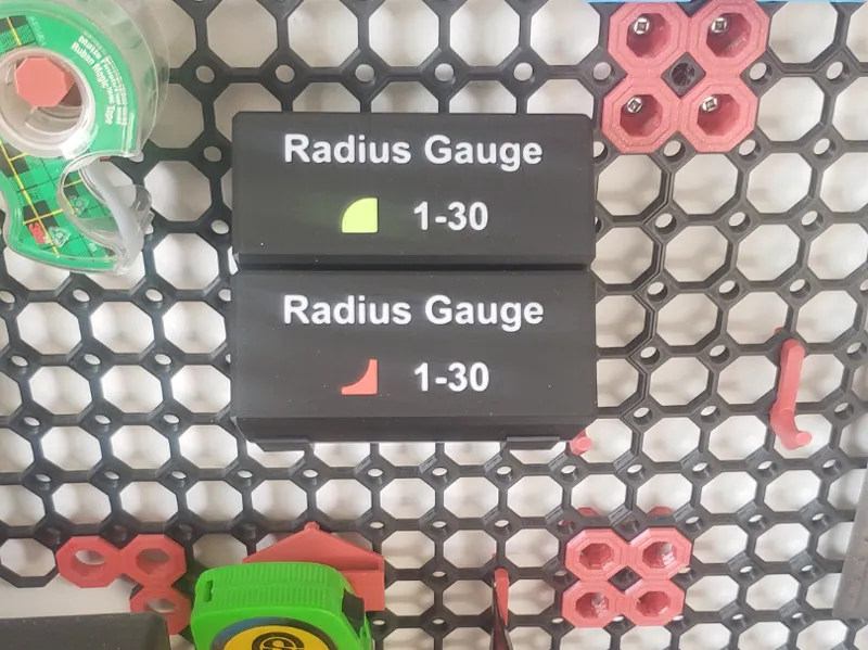 Multiboard Radius Gauge Holder
