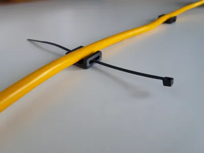 Cable Holder for zip ties