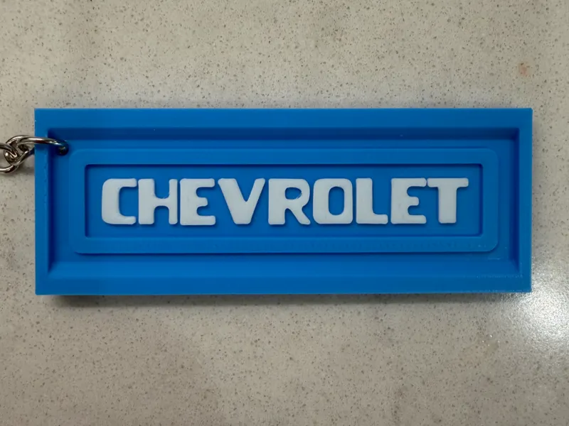 Chevrolet Tailgate Keychain
