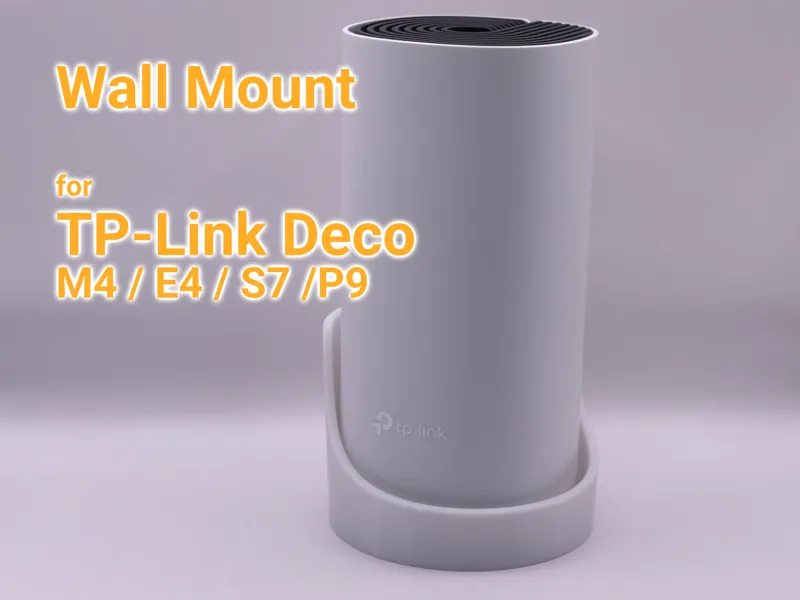 Wall Mount for TP-Link Deco M4 / E4 / S7 / P9