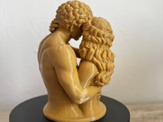 Abbraccio Eterno Scultura Artistica di Coppia 
