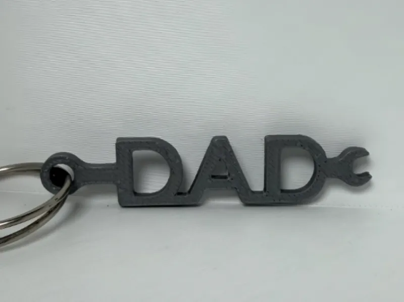 Father’s Day Wrench Keychain