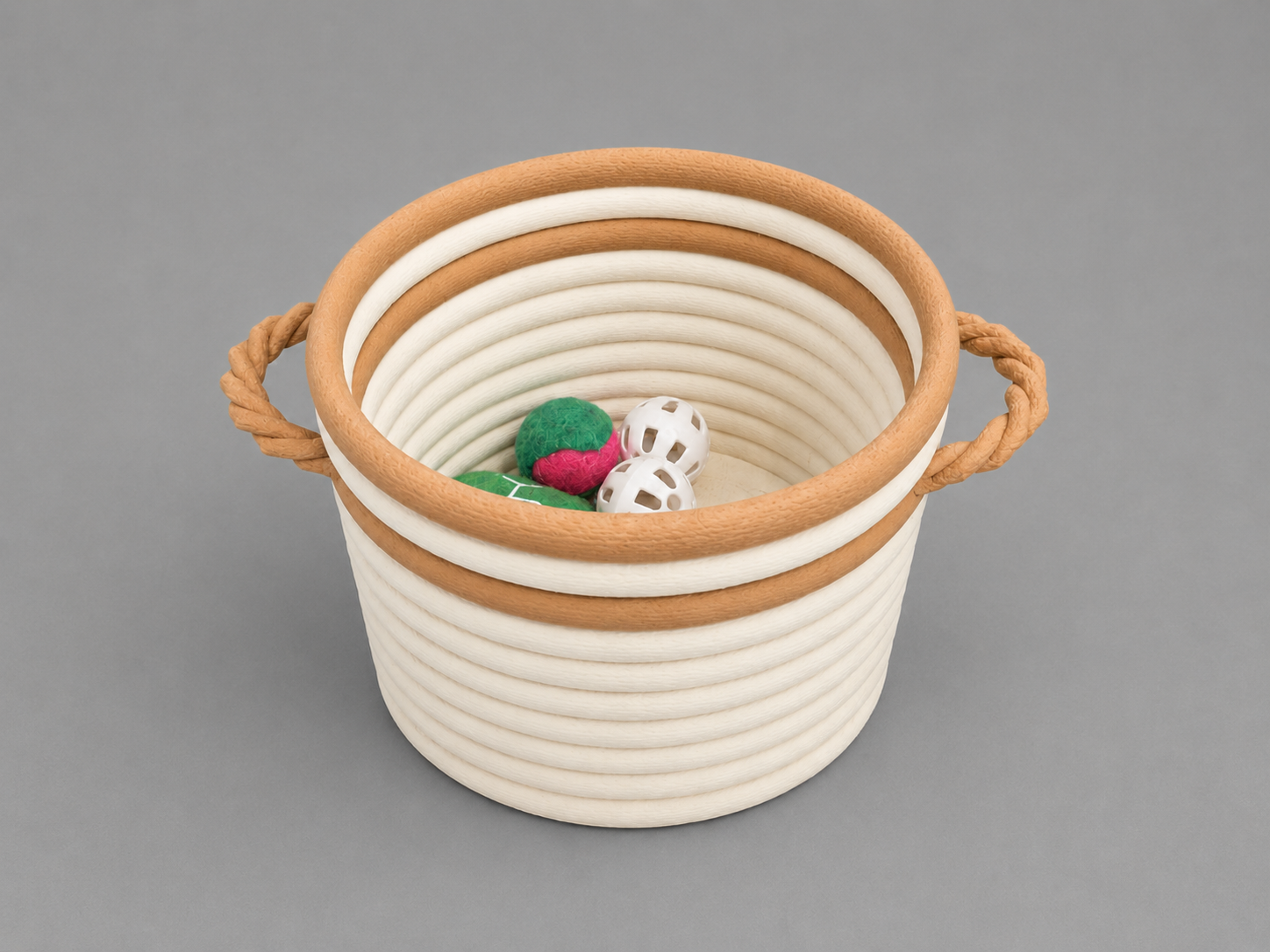 Decorative Rope Organizer Basket