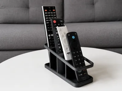 4-Slot Remote Holder - Floating Frame