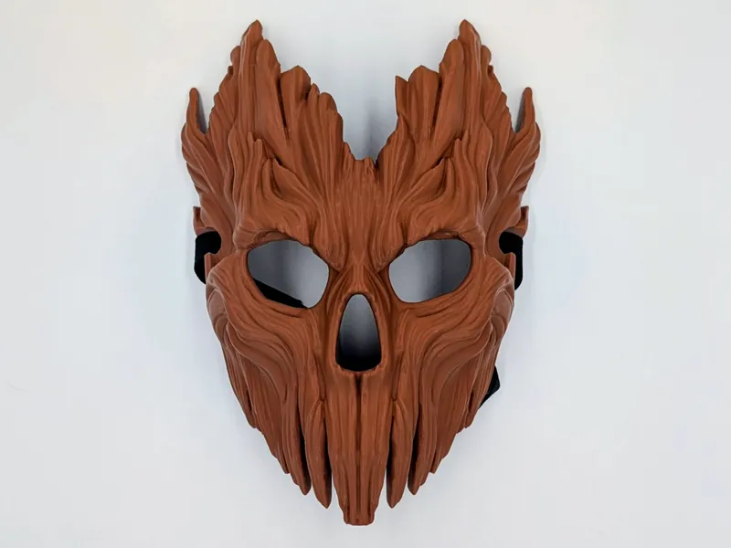 Skullbark Mask - Wood Spirit Fantasy Costume