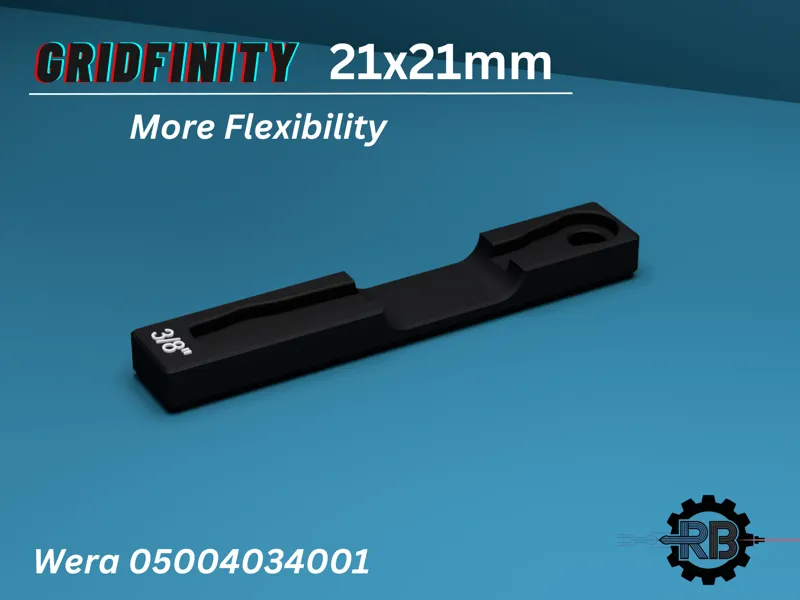 Gridfinity Holder for Wera 3/8″ Metal Ratchet