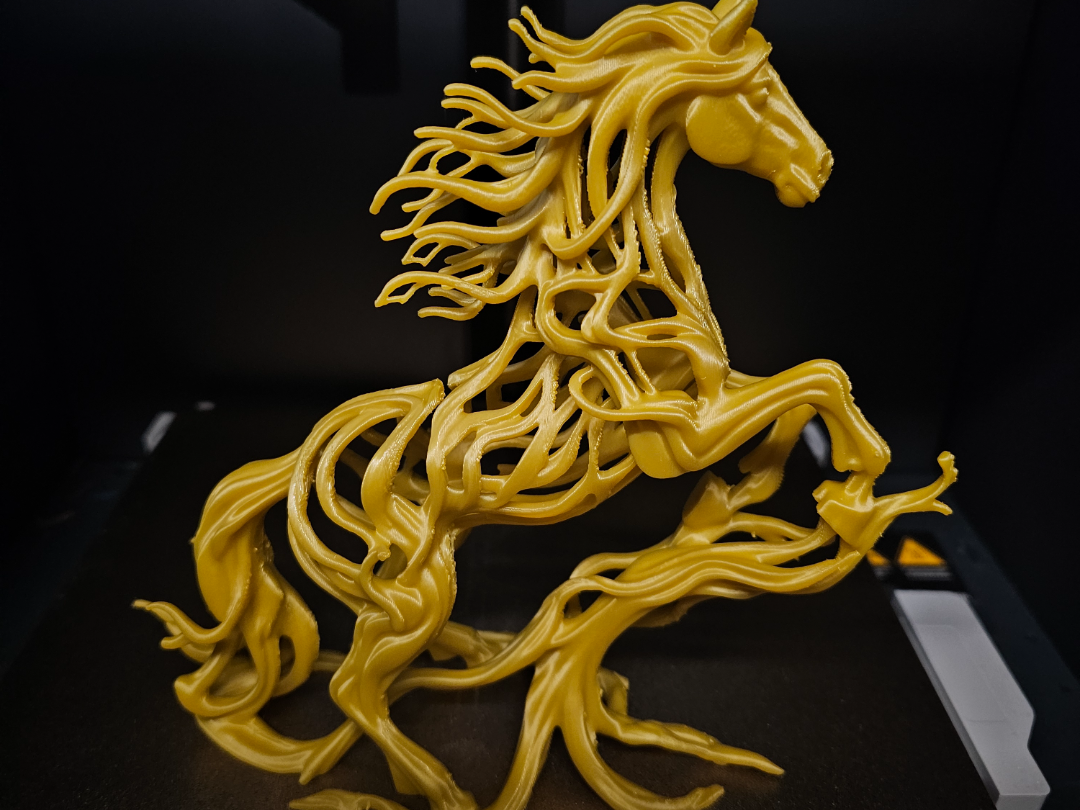 Flowing Mane Horse - Organic Sculpture