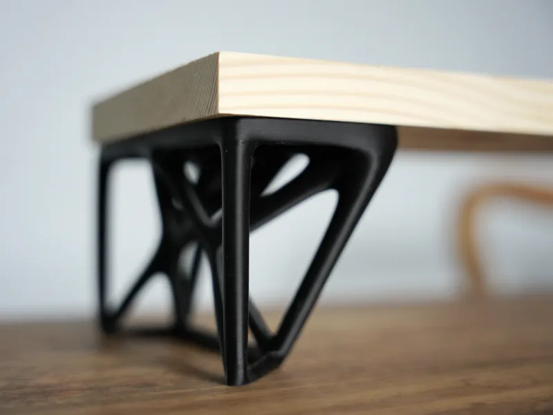 Parametric Monitor Riser Support