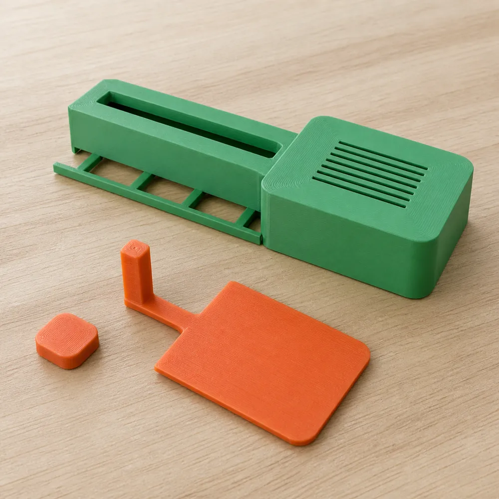 BugVault - Humane Sliding-Floor Bug Catcher - Free 3D Print Model ...
