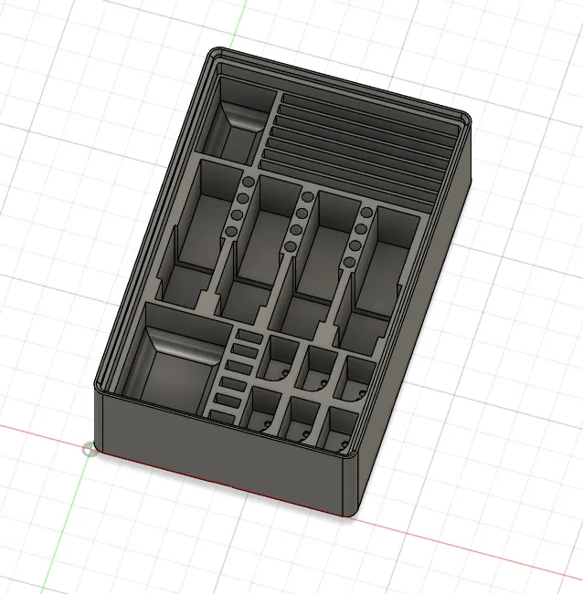 Gridfinity Bambu X1C/P1S Hotend & Tool Storage - Free 3D Print Model ...