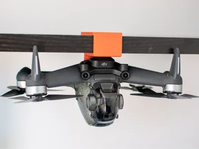 DJI FPV Drone Under-Shelf Mount for IKEA BERGSHULT