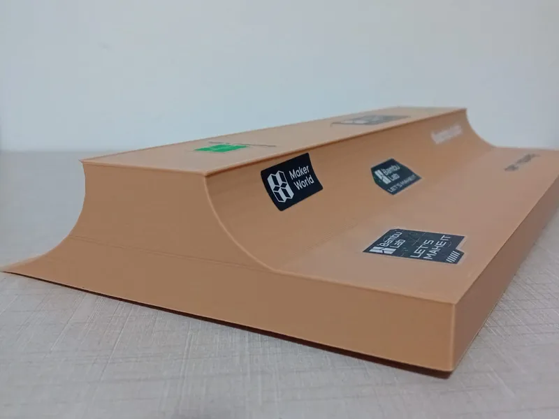 Rampa doble para fingerboard