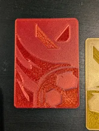 RED ONLY - 0.2mm layer, 2 walls, 15% infill
