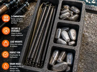Fishing weight box