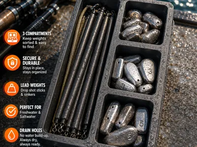 Fishing weight box