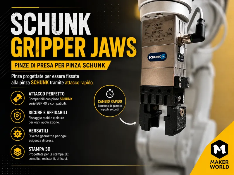 Gripper Jaws for Schunk 40-N-N-B