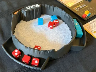 Arcs boardgame - Dice tray