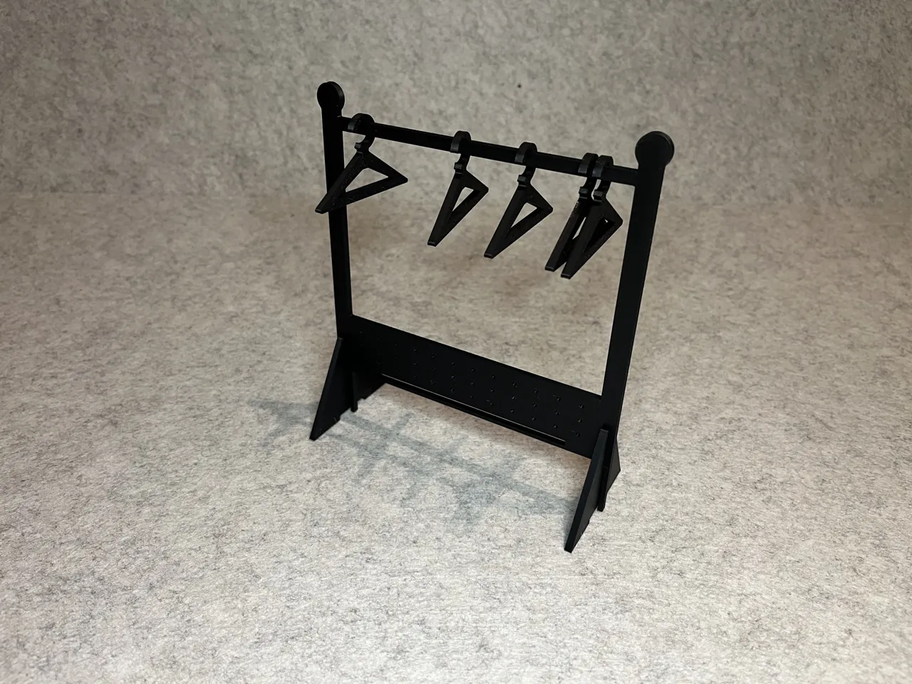 Earrings stand holder rack view 2