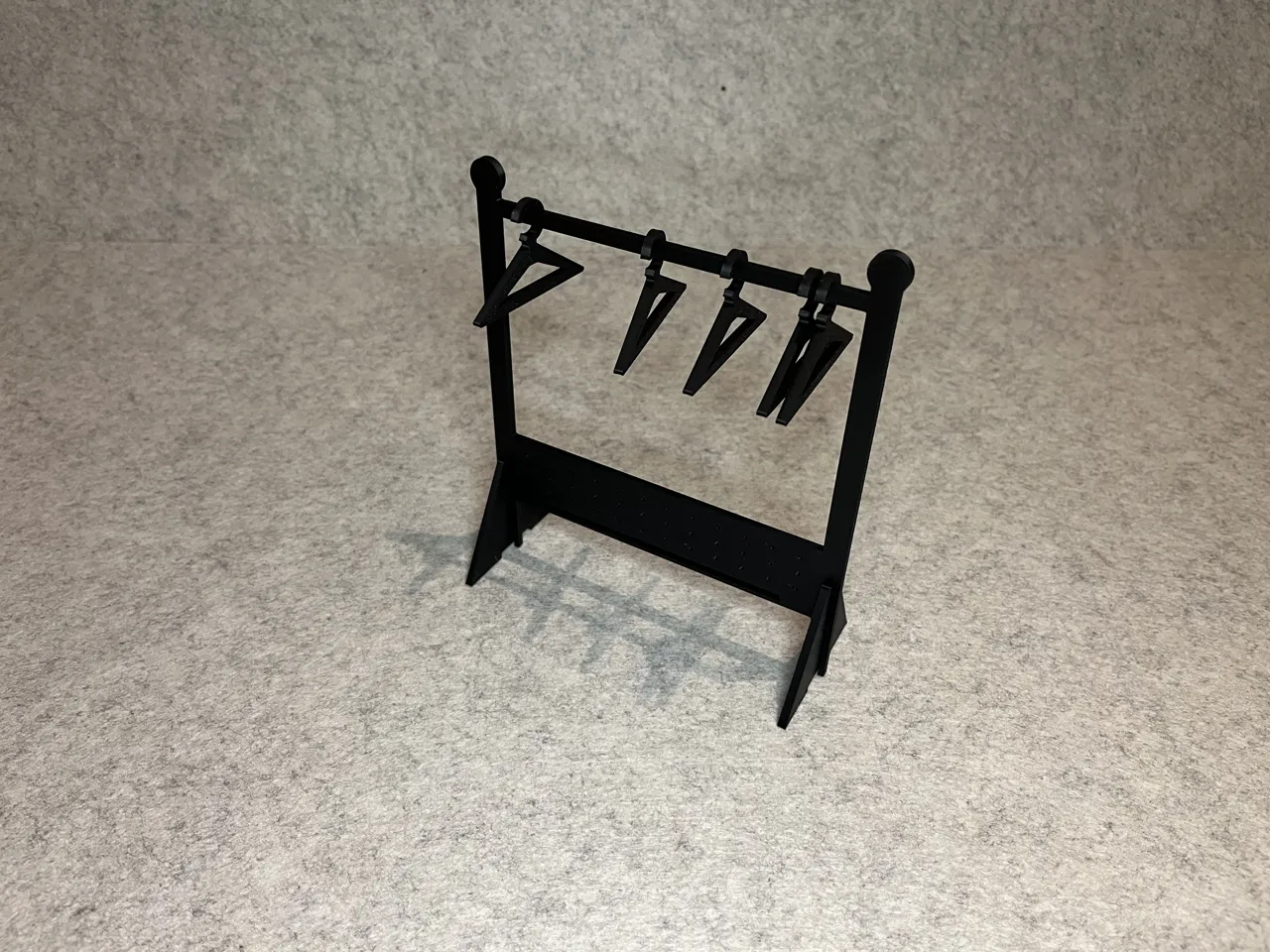 Earrings stand holder rack view 3