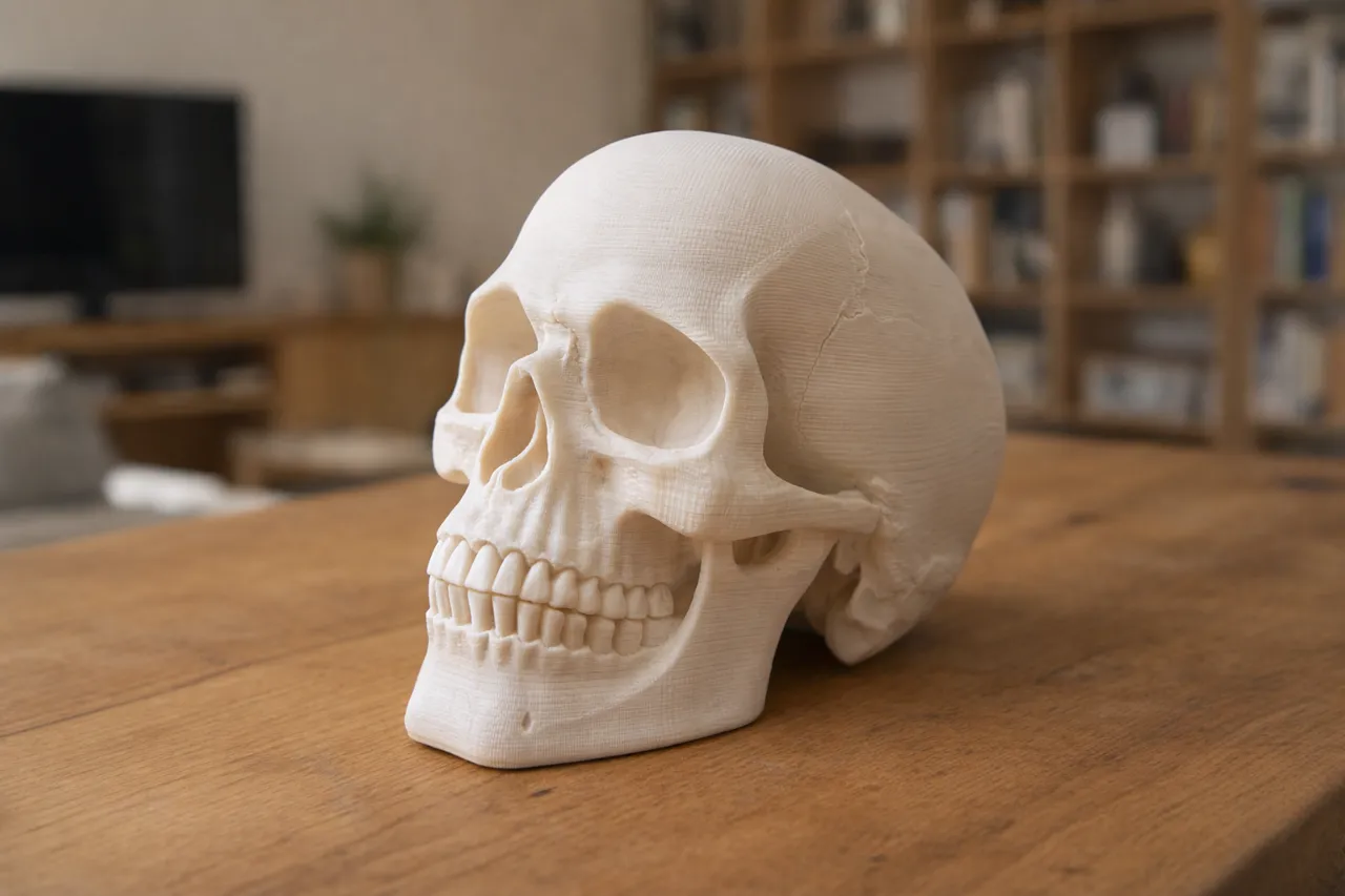 skull detaliert view 3