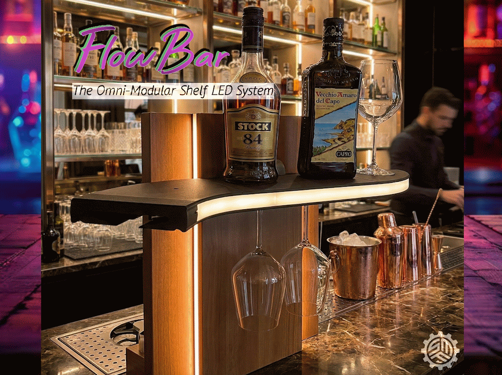 FlowBar - The Omni-Modular Shelf LED System